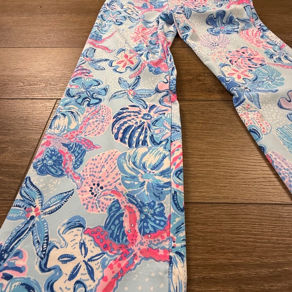 Lilly Pulitzer Luxletic Women's Alston Crop Pull-On Pants Golf, UPF 50 NWT Sz 4 - Picture 10 of 14
